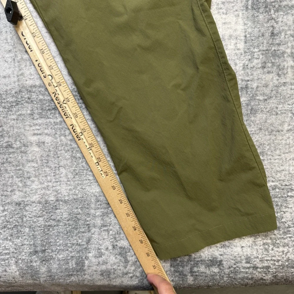 The North Face Paramount Pants Men 40 Olive Green Belted Hiking Climbing Camping